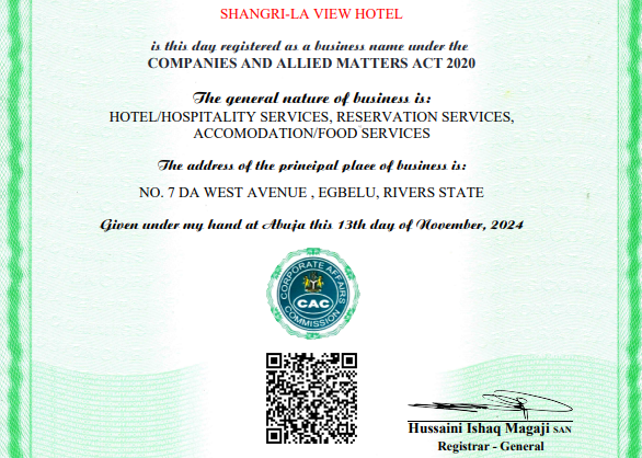 CAC Certificate